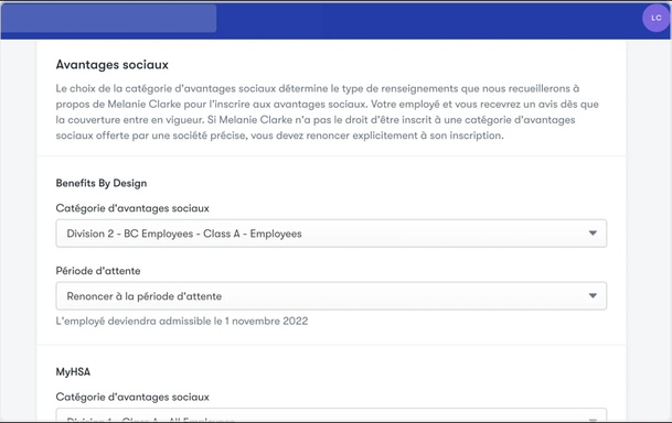 Avantages