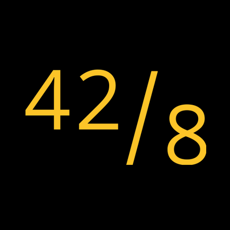 42 par 8